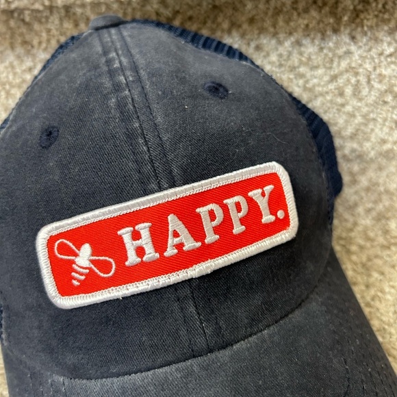 NWOT American Needle Bee Happy mesh trucker hat. Soul Honey. Embroidered patch - Picture 2 of 6